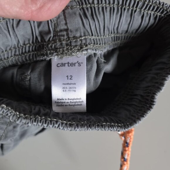 EUC - 3 Pairs 12 Months Shorts (Carter's & Jumping Bean) - Picture 7 of 10